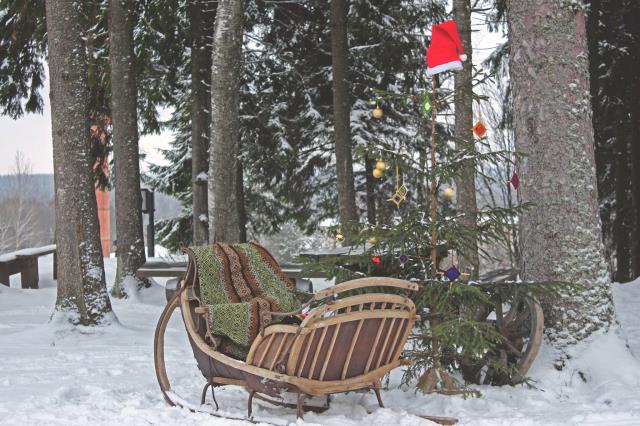 2018.gada 25.dec.. Ziemassvētku pasākums muzeja teritorijā.